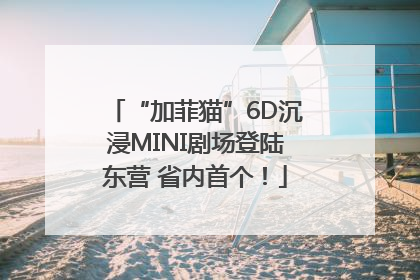 “加菲猫”6D沉浸MINI剧场登陆东营 省内首个！
