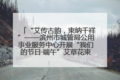 “艾传古韵，束纳千祥”——滨州市城管局公用事业服务中心开展“我们的节日·端午”艾草花束制作主题活动
