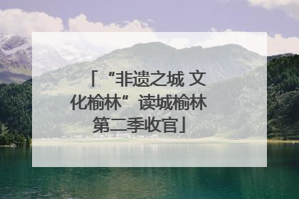 “非遗之城 文化榆林”读城榆林第二季收官