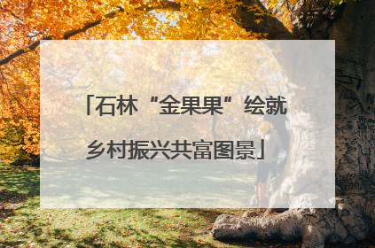 石林“金果果”绘就乡村振兴共富图景