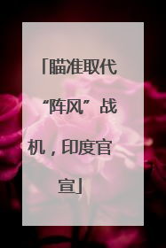 瞄准取代“阵风”战机，印度官宣