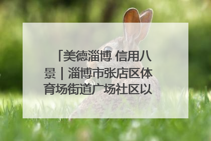美德淄博 信用八景｜淄博市张店区体育场街道广场社区以诚信串起幸福脉络