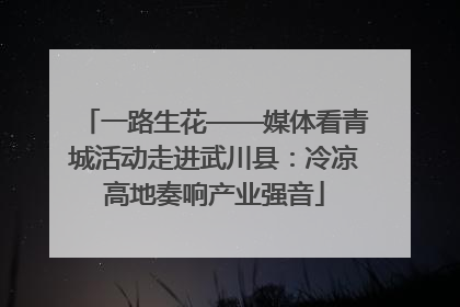一路生花——媒体看青城活动走进武川县：冷凉高地奏响产业强音