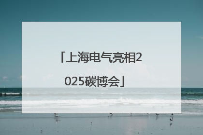 上海电气亮相2025碳博会