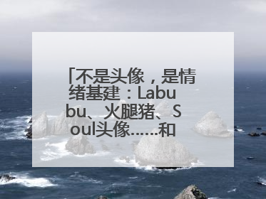 不是头像，是情绪基建：Labubu、火腿猪、Soul头像……和那些像你的表情