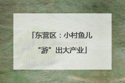 东营区：小村鱼儿“游”出大产业