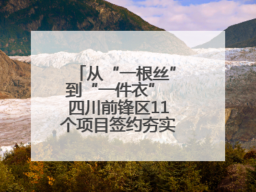 从“一根丝”到“一件衣” 四川前锋区11个项目签约夯实轻纺全产业链