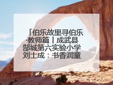 伯乐故里寻伯乐·教师篇丨成武县郜城第六实验小学刘士成：书香润童年 阳光育新人