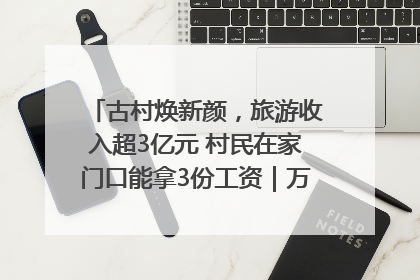 古村焕新颜，旅游收入超3亿元 村民在家门口能拿3份工资｜万千气象看四川