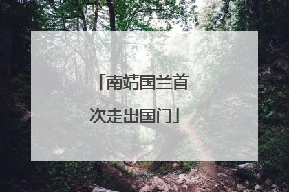南靖国兰首次走出国门