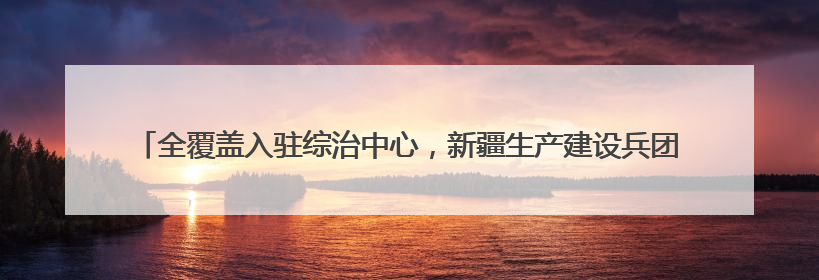 全覆盖入驻综治中心，新疆生产建设兵团第五师法院开启一扇门助力高速讨薪获赞