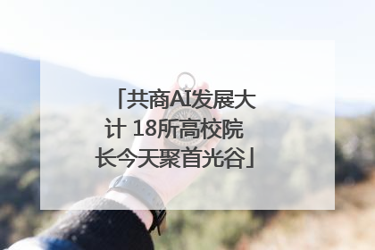 共商AI发展大计 18所高校院长今天聚首光谷