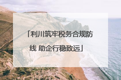 利川筑牢税务合规防线 助企行稳致远