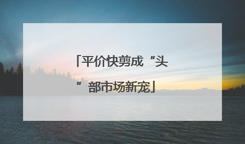平价快剪成“头”部市场新宠