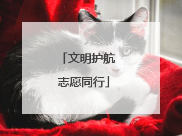 文明护航 志愿同行