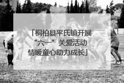 桐柏县平氏镇开展“六一”关爱活动 情暖童心助力成长