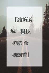 潍坊诸城：科技护航 金穗飘香