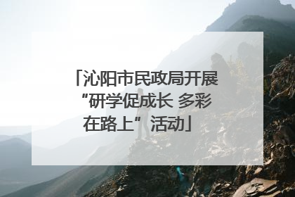 沁阳市民政局开展“研学促成长 多彩在路上”活动