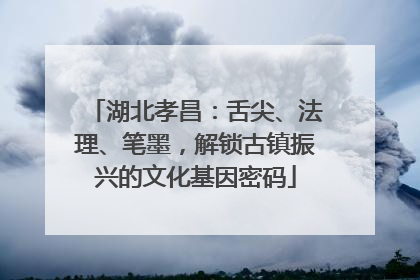 湖北孝昌：舌尖、法理、笔墨，解锁古镇振兴的文化基因密码