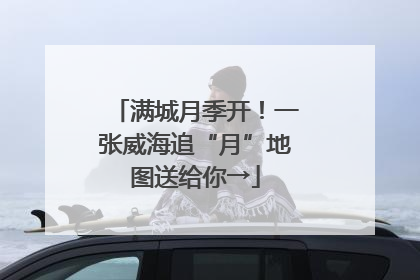 满城月季开！一张威海追“月”地图送给你→