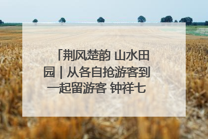 荆风楚韵 山水田园｜从各自抢游客到一起留游客 钟祥七村抱团解了“乡愁”添了“乡酬”