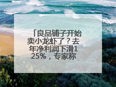 良品铺子开始卖小龙虾了？去年净利润下滑125%，专家称转型极为关键