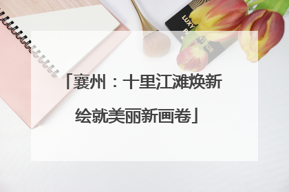 襄州：十里江滩焕新 绘就美丽新画卷