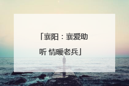 襄阳：襄爱助听 情暖老兵