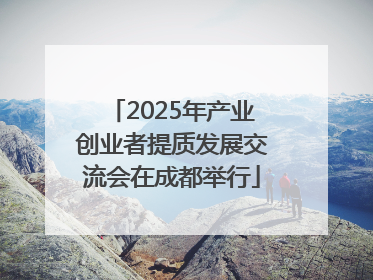 2025年产业创业者提质发展交流会在成都举行