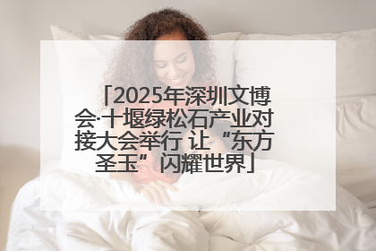 2025年深圳文博会·十堰绿松石产业对接大会举行 让“东方圣玉”闪耀世界